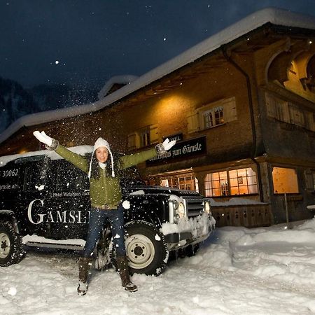 Gämsle Hotel, Wirtshaus&mehr Schoppernau Exterior foto