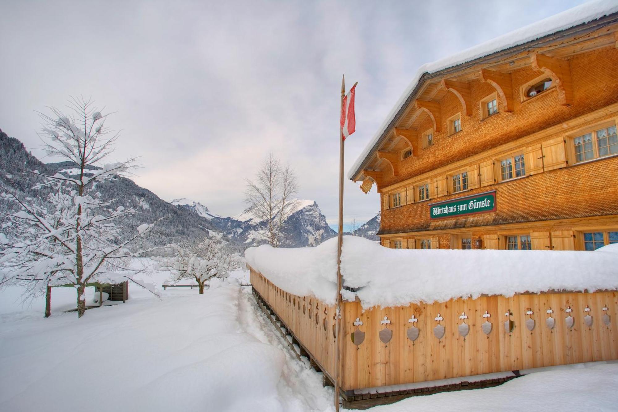 Gämsle Hotel, Wirtshaus&mehr Schoppernau Exterior foto