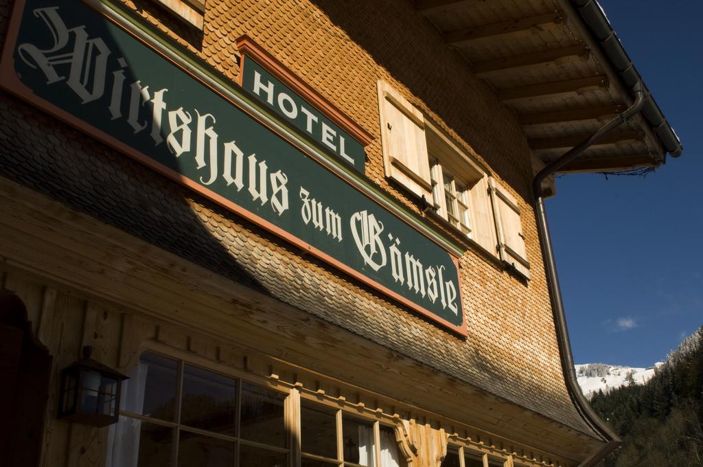 Gämsle Hotel, Wirtshaus&mehr Schoppernau Exterior foto