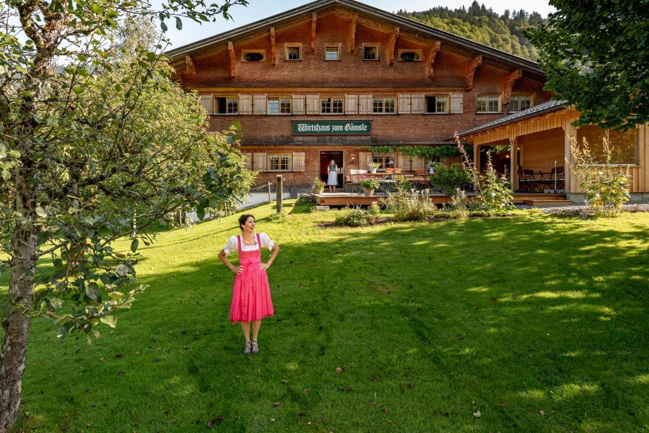 Gämsle Hotel, Wirtshaus&mehr Schoppernau Exterior foto